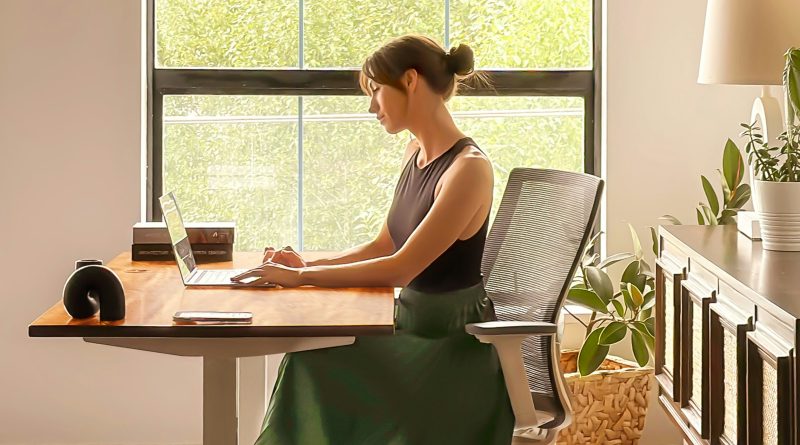 Professional reflecting after turned down a promotion for better work life balance